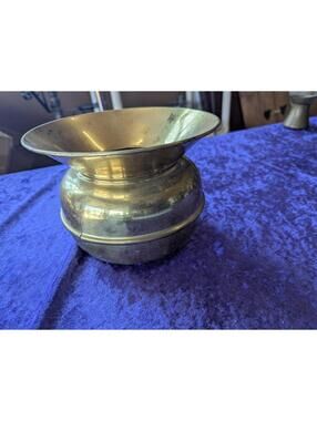 Vintage Brass Decorative Vase Pot